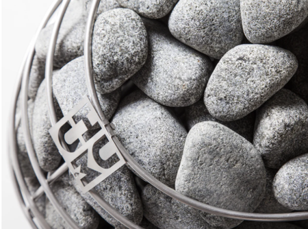 Cocina eléctrica para sauna Huum Drop 4,5 kW 400V | Sin controlador | Modernidad y eficiencia en un rendimiento elegante