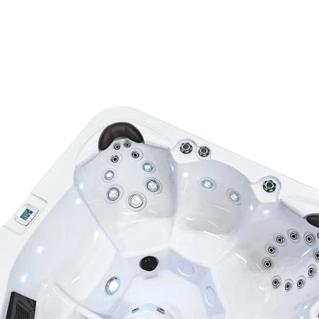 Jacuzzi exterior LX con chorros y Bluetooth – spa de hidromasaje de lujo con bombas de masaje