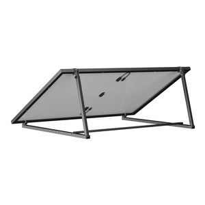 Adjustable Ecoflow holder for 400W PV panel free-standing or for wall mounting