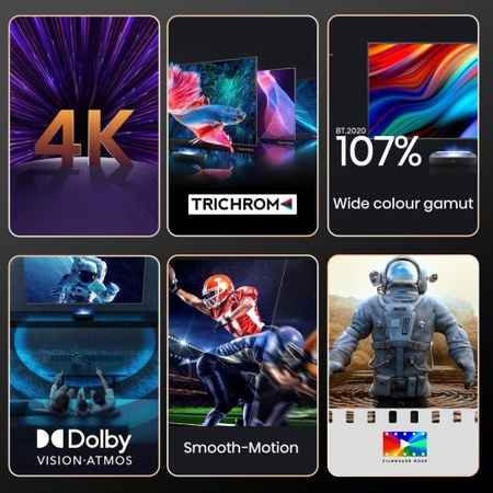 Hisense Laser TV 120 pouces 120L9HA Ultra HD 4K, Dolby Atmos, Smart TV, Technologie HDR, Écran ALR - Qualité supérieure de l'image et du son