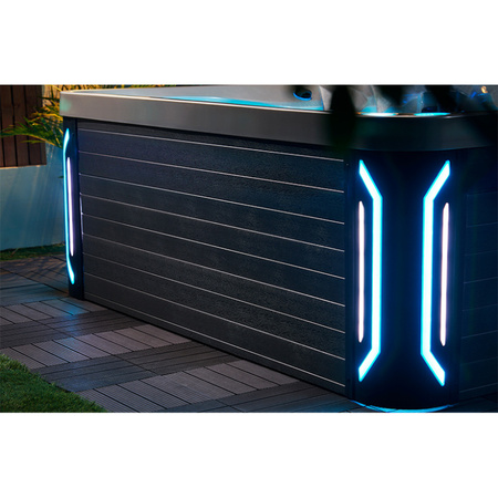 Garden Jacuzzi Hot Tub SPA743 220x220 cm – Spacious Relaxation for the Whole Family