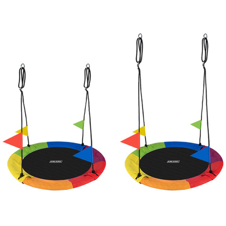 Gugalnica Štorkljino gnezdo 110cm Kruzzel 25284