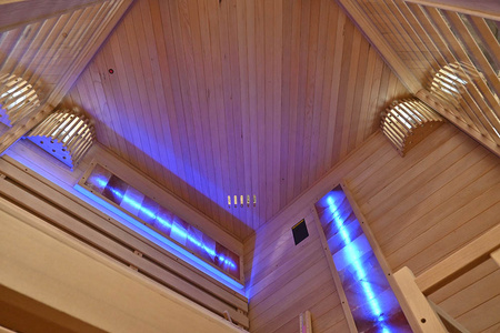 MO-TS4CB Kuivsaun ahjuga HARVIA 8 kW | Wellness | Relax | SPA | SPA | Panoraamaklaas | Elegantne minimalism