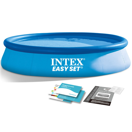 Piscina de expansión para jardín 366 x 76 cm