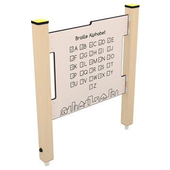 Title: Integrative Braille Educational Playground Board LK609 – Learning by Touch
