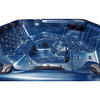 Garden Jacuzzi Hot Tub SPA743 220x220 cm – Spacious Relaxation for the Whole Family