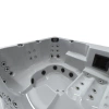 Jacuzzi de grădină portabil pentru 6 persoane cu masaj cu apă - cadă spa de lux