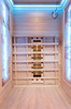 MO-RL1ST Sauna de infrarrojos con piedra de sal + turmalinas | Wellness | Relax | SPA | Madera Termotratada | Relajación de Lujo