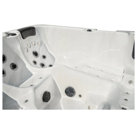 Jacuzzi extérieur carré 110 V à encastrer dans le sol – baignoire SPA écoénergétique