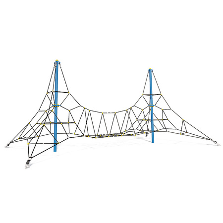 Rope Pyramid 6 Lines SE770.6 - Structure designed for children