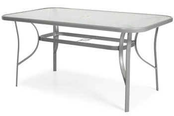 Table de jardin PORTO - argent