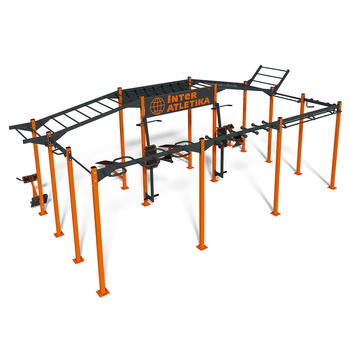 Workout PRO Outdoor Sports Complex Large-1 KF902.11 – Street Workout & Calisthenics Station