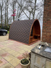 Pod 300 Garden Sauna / Harvia Electric or Wood-Burning Stove / High-Quality Scandinavian Spruce (Thermowood) | Wellness | Relax | SPA | Home SPA | Modern Design