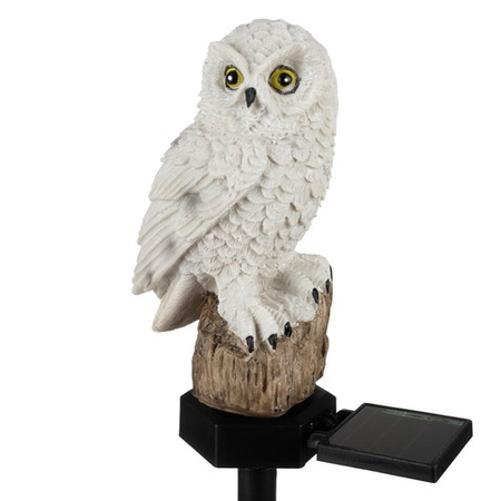 Lampe solaire de jardin - hibou Gardlov 23847