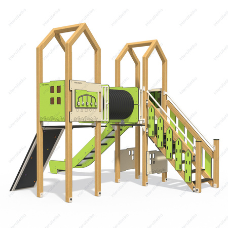 Rotaļlaukums-Liešanas māja rotaļu laukuma komplekss