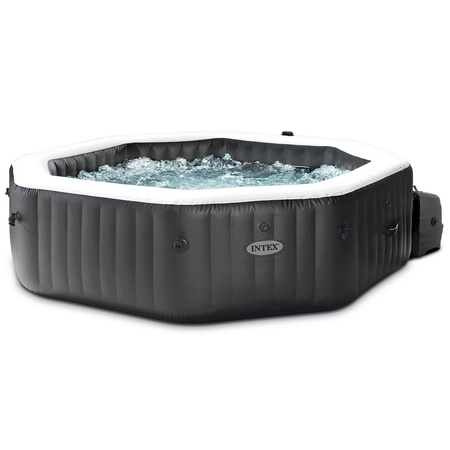 Uppblåsbar Jacuzzi INTEX 28462 – Oktagonalt SPA för 6 personer, 218 x 71 cm med hydromassage och premiumtillbehör