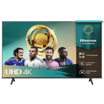 Hisense LED-TV 55 tum 55A6Q Ultra HD 4K | Smart TV, Dolby Vision, HDR10+ | Diagonal 55", VIDAA-system, WiFi, Bluetooth - Perfekt för vardagsrum och kontor