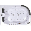 CREATIVE 665L vasakpoolne hüdromassaaživann 180x120 cm - modernsus, mugavus ja lõõgastumine