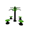 Twister SM114-4 – outdoor groepsfitnessapparaat voor vier personen