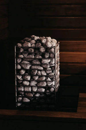 Elegante estufa eléctrica para sauna HUUM Cliff 10.5kW | Elegancia y eficiencia en la sauna doméstica