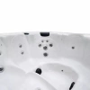 Vasca da massaggio 6 persone Geniss ZR804 – Jacuzzi SPA da esterno con idromassaggio, vasca da giardino di lusso per relax e benessere