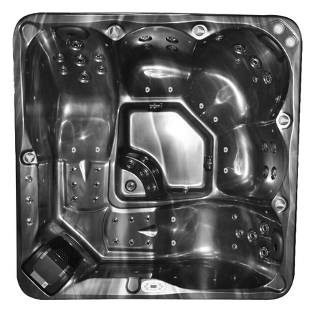 Záhradné jacuzzi SPA750 200x200 cm – komfort a relax vo vašej záhrade
