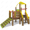 Conjunto de recreio “Krokha-NEW” TE810 NEW — atividade ao ar livre segura para crianças