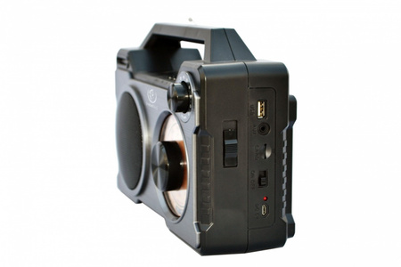 Rebeltec RODOS Altoparlante mono Bluetooth senza fili con radio FM, USB, microSD e batteria ricaricabile - 10 Watt