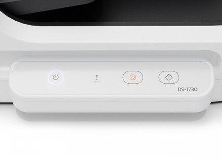 Scanner Epson WF DS-1730 A4/USB/30ppm/ADF - Digitalização de documentos de alta qualidade no escritório e em casa | Scanner ADF de alta velocidade com OCR e resolução elevada de 600 ppp