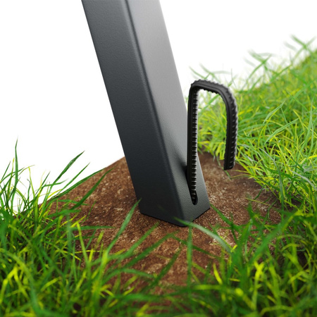 Lezecká konstrukce s houpačkou a skluzavkou