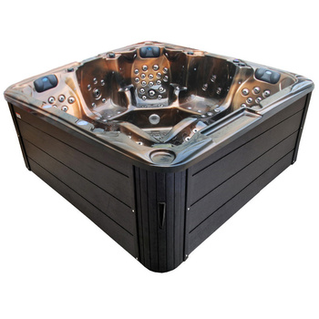 SPA702 Džakuzi vanna 230x230 cm - luksusa hidromasāžas spa terasei vai dārzam