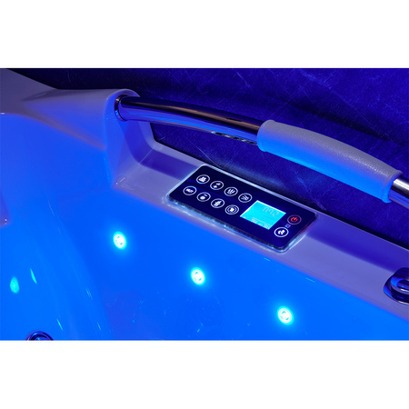 Spaa-vann | Jacuzzi | Venezia 761 | Vasakpoolne |180x120 cm | LED | Ozone