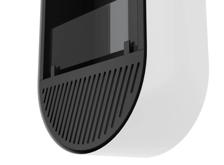 Bio-cheminée "Incyrcle Slim Vert" - Elégante cheminée verticale murale - Idéale pour tout intérieur