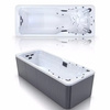 Modern designer acrylic spa and hot tub Balboa - smart garden and home jacuzzi