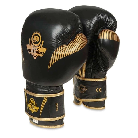 Gants de boxe en cuir naturel B-2v13