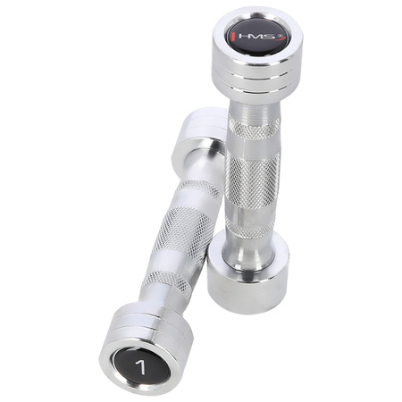 Chrome Dumbbells (2 pcs.) HMS