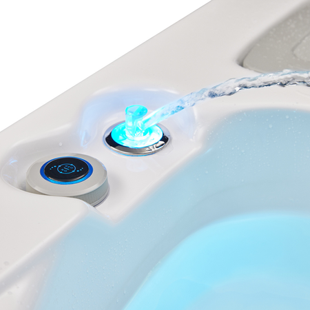 Ulkoporeallas OF-4001 Pro – Ylellinen SPA-vesihieronnalla 5 hengelle | Rentoutumista ja mukavuutta puutarhassasi