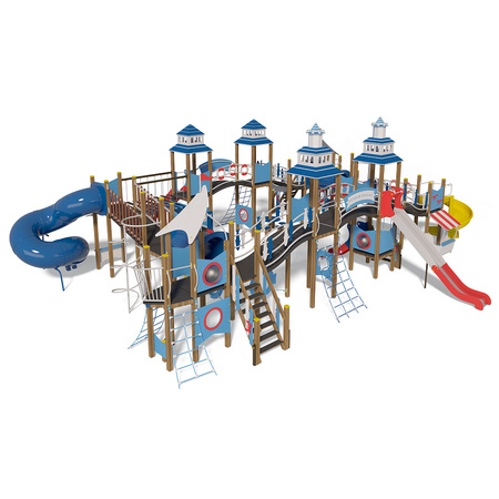 River Station spēļu komplekss T920 - lieli piedzīvojumi, lieli smaidi, ārā katru dienu