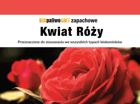 Tuoksuva biopolttoaine 1L Rose blossom - ruusun aromi biotulisijoille.