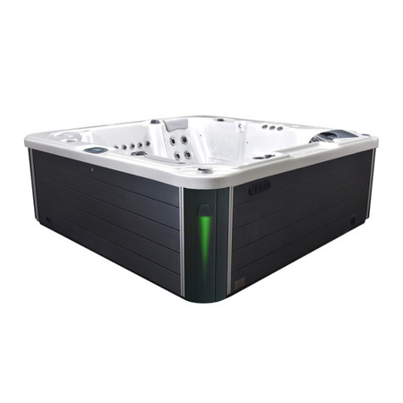 Jacuzzi da giardino SPA566 200x200 cm – lussuosa vasca SPA con idromassaggio per il giardino e la terrazza