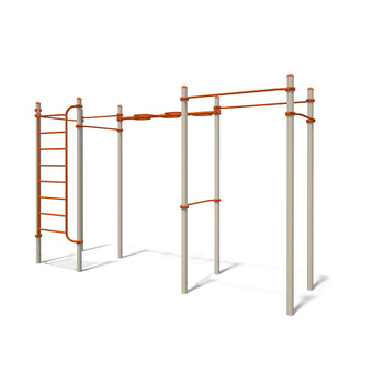 Outdoor trainingsset S831.10 | Stangen | Zweedse ladder