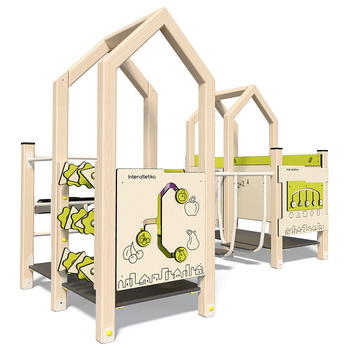 Parco giochi "Play house" LK308 – Una casetta da gioco per bambini sul parco giochi