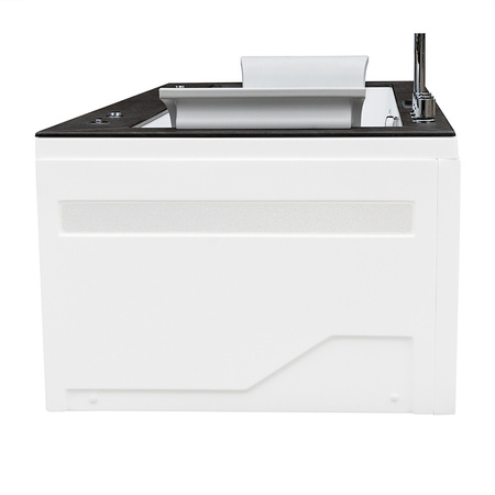 Mājas spa vanna Boston 926 Black | Ash 180x100 cm 46 sprauslas | Jacuzzi