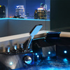EOS 932 Black Wave Hydromassage-kylpyamme 155x155 cm - Design-kylpyhuonekylpyamme Kylpyammeet