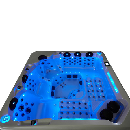 Dārza džakuzi vanna SPA743 220x220 cm - plaša atpūta visai ģimenei