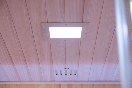 Liela sausā sauna ar HARVIA 6 kW plītiņu | Panorāmas stikls | Dabīgā koksne