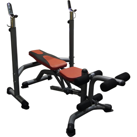 Многофункционална пейка за упражнения с дръжки за щанги CFA-199