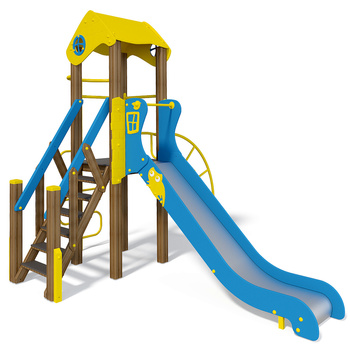 Детски игрален комплекс T801 NEW - компактно забавление и безопасност