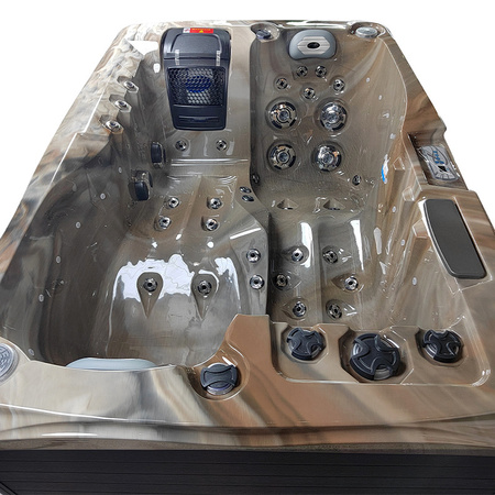 Dārza džakuzi SPA749 200x135 - Spa vanna ar strūklu un LED apgaismojumu