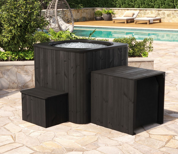 "Cold Tub ICON" lauko kubilas - modernus sodo kubilas poilsiui ir regeneracijai